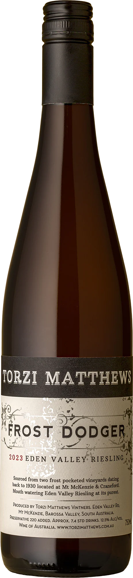Torzi Matthews Frost Dodger Riesling 2023