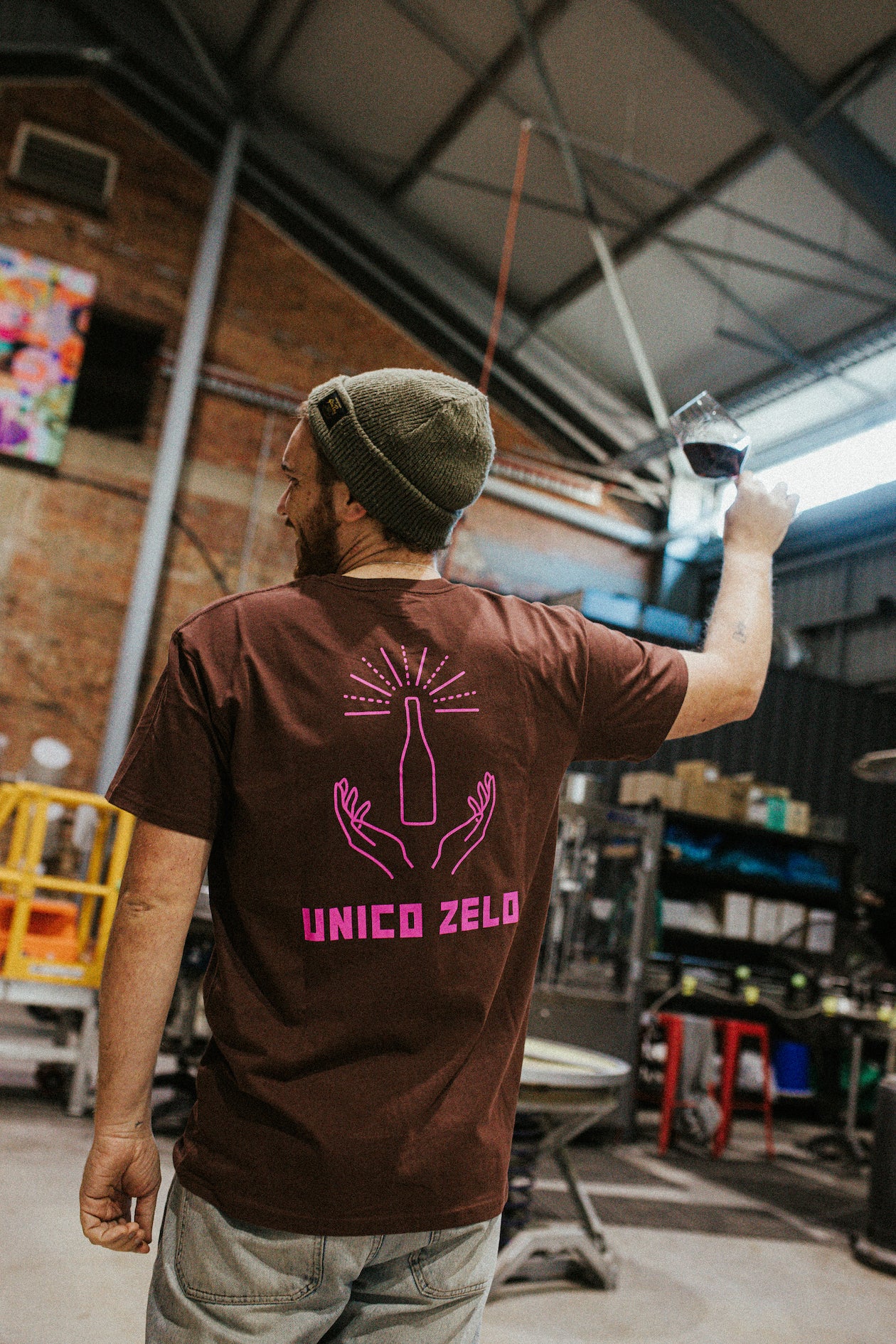 Unico Zelo Dirt-First Decisions Tee - Chestnut